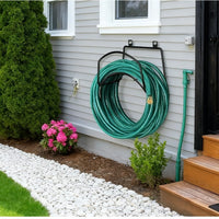 Wall-Mounted Garden Hose Holder Detachable Iron Art Water Pipe Storage Rack