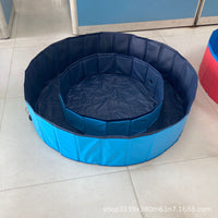 Foldable Pet Swimming Pool Portable Bathing Tub for Dogs and Cats
