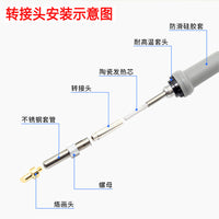 Adjustable Temperature Electric Soldering Iron Pyrography Pen Kit for Wood Carving and Hot Stamping