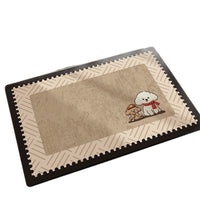 Diatomaceous Earth Bathroom Mat, Non-Slip Quick Dry Absorbent Floor Mat for Toilet and Shower