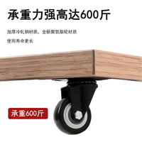 Heavy Duty Silent Swivel Caster Wheels with Brake for Furniture and Office Chairs