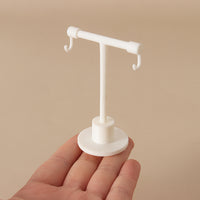 Dollhouse Miniature Clothes Rack with Hangers