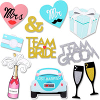 Novelty Photo Booth Props for Weddings, Birthdays, and Parties
