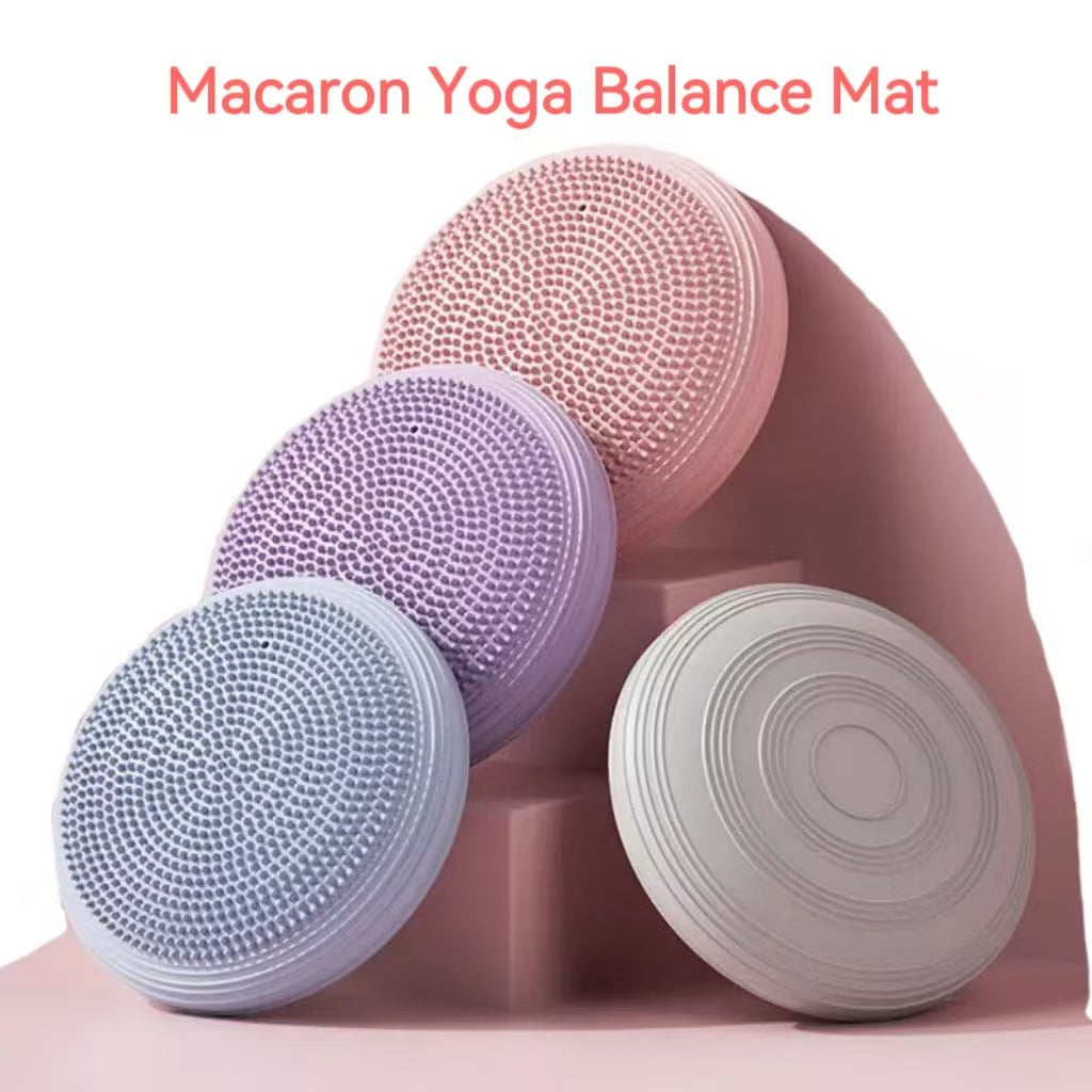 PVC Inflatable Yoga Balance Cushion for Fitness Training and Massage