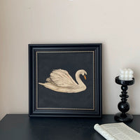 Vintage Black Picture Frame for Wall Mounting, Oil Painting Style Photo Frame for Home Decor