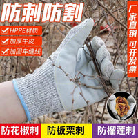 Cut Resistant Thorn Proof Gardening Gloves for Fishing, Rose Pruning, and Cactus Handling