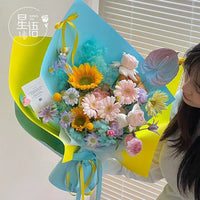 Xingyu Dopamine Series Thickened Art Cardstock for Floral Packaging and DIY Crafts