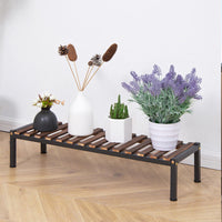 Multi-Tier Solid Wood Plant Stand for Windowsill, Balcony, Living Room - Floor-Standing Succulent Shelf