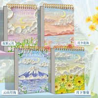 Sketchbook with Tear-Off Pages, Thickened Drawing Pad for Artists, Coil Bound, High Aesthetic Design