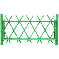 Stainless Steel Bamboo-Look Garden Fence for Landscaping and Anti-Climb