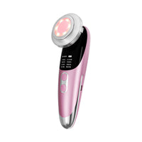 Ultrasonic EMS Microcurrent Hot & Cold Facial Massager for Skin Tightening and Lifting