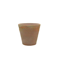 Korean Style Terracotta Planter with Wavy Rim for Outdoor Plants