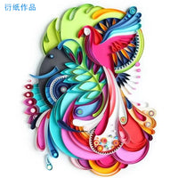 50-Color Quilling Paper Set for Beginners with Tools and Line Art