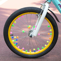 Bicycle Spoke Beads Luminous Butterfly Heart Animal Wheel Decorations for Kids Bikes