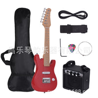 Kids' Beginner Electric Guitar Set with Mini Tuner