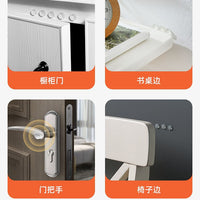 Silicone Door Handle Bumper, Self-Adhesive Wall Protector for Door Knobs, Refrigerator Doors, and Furniture