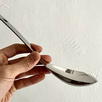 304 Stainless Steel Ice Shaver Spoon for Shaved Ice and Smoothies