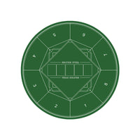 Non-Slip Wear-Resistant Poker Mahjong Table Mat for Home Gaming