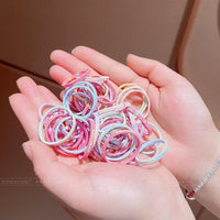 Kids' High-Elastic Hair Ties, Durable Ponytail Holders for Girls, Gentle on Hair