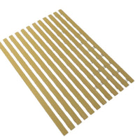 Non-Slip PVC Shower Mat for Bathroom and Toilet, Hollow Design, Waterproof Foot Pad