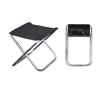 Portable Aluminum Alloy Folding Stool for Outdoor Camping Fishing Picnic
