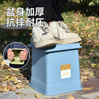 Square Thickened Plant Pot Saucer Durable Resin Leak-Proof Tray for Indoor Outdoor Use