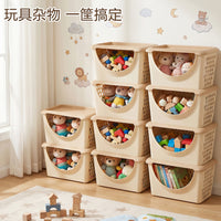 Multi-layer Storage Bin with Lid for Toys, Laundry, and Sundries