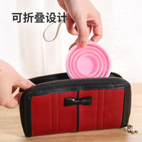 Portable Collapsible Silicone Travel Cup for Outdoor Sports and Business Trips