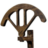Wall-Mounted Wooden Hat Rack for Cowboy Hats, Baseball Caps, and Sun Hats