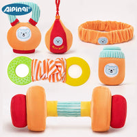 Baby Fitness Toy Set for Infants 0-18 Months - Interactive Grip Training and Motor Skill Development