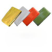 PE Emergency Thermal Blanket for Outdoor Survival and First Aid