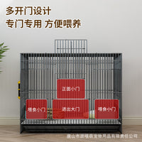 Foldable Indoor Rabbit Cage with Toilet for Guinea Pigs, Hamsters, and Dwarf Rabbits