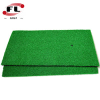 New Golf Hitting Mat Mini Swing Practice Pad Indoor Outdoor Premium Nylon Grass Sports Training Aid