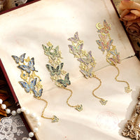 Butterfly Metal Bookmark Hollow-out Reading Pendant
