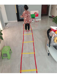 Kids Agility Ladder for Outdoor Sports and Sensory Training, Hopscotch Game