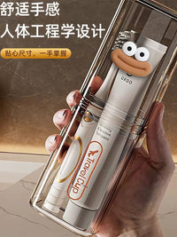 Portable Travel Toothbrush Holder and Mouthwash Cup Set