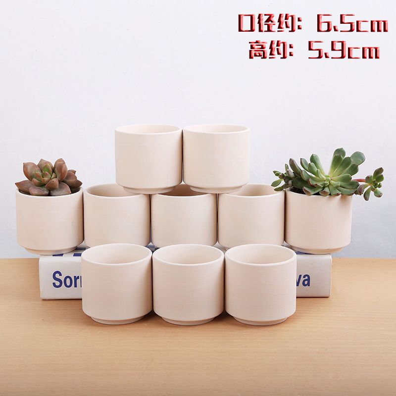 Unglazed Terracotta Succulent Planter Pot for DIY Painting