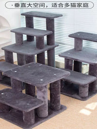 Pet Stairs for Cats and Small Dogs - Bedside Ramp for Senior Pets