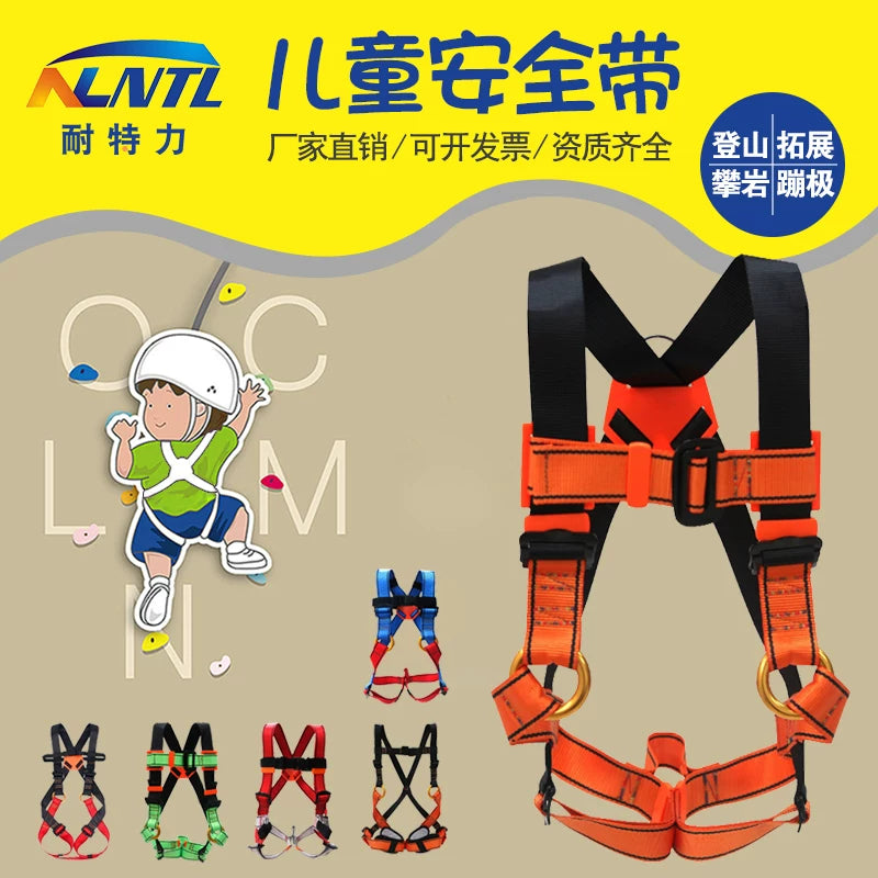 Netlee Full Body Kids Climbing Safety Harness for Indoor Outdoor Protection