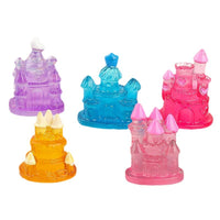 Luminous Cartoon Castle Micro Landscape Resin Ornament for Desktop Decoration