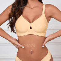 Plus Size Jelly Support Seamless Invisible Bra for Women, Lift Up Small Chest, Gathered, Comfortable and Breathable Summer Bra