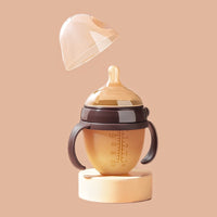 Baby Silicone Breast-Like Feeding Bottle for Weaning, 150ml/250ml