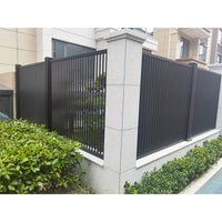 Chinese Style Aluminum Alloy Courtyard Railing Villa Balcony Fence Community Wall Guardrail Architectural Profile