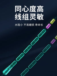 High Transparency Silicone Space Beans for Fishing Line Stopper