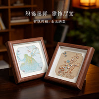 DIY Song Brocade Pearl Painting Kit - Chinese Intangible Cultural Heritage Art