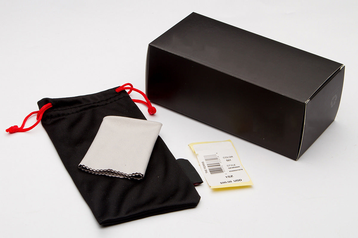 Outdoor Sports Sunglasses Accessories Kit - Pouch, Cleaning Cloth, and Hard Case