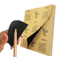 Billiard Cue Sandpaper Set for Tip Polishing and Cleaning, Copper Ferrule Stain Removal, and Forearm Maintenance