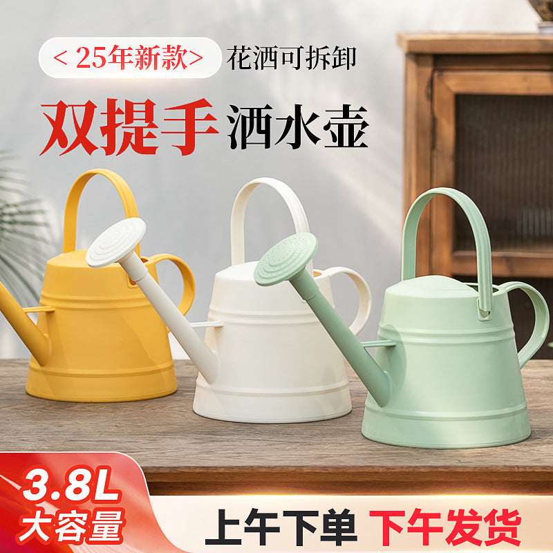 Long Spout Watering Can Large Capacity for Garden Plants and Flowers