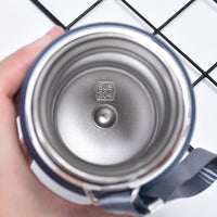 304 Stainless Steel Insulated Water Bottle with Tea Infuser, Large Capacity Travel Mug for Outdoor Sports