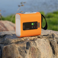Portable Electric Air Pump for Inflatable Beds, Pools, and Swim Rings - Rechargeable with Deflation Function